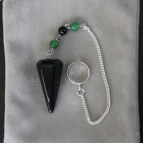 Obsidian Beaded