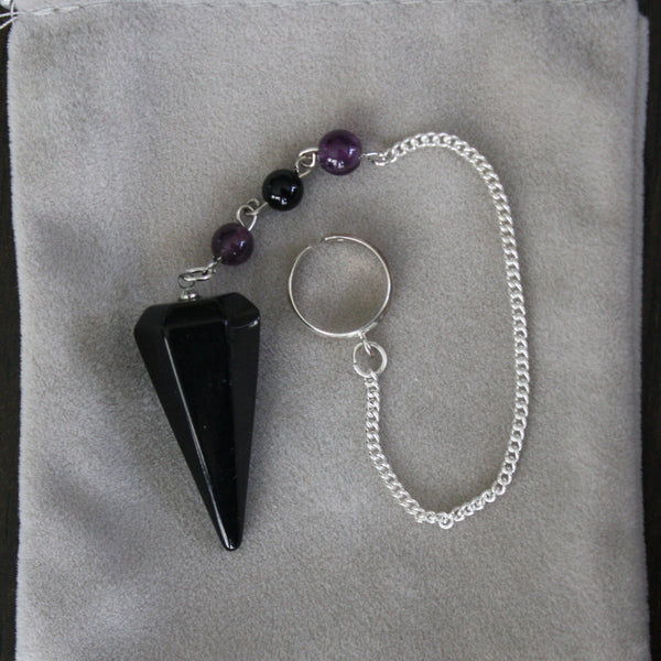 Obsidian Beaded