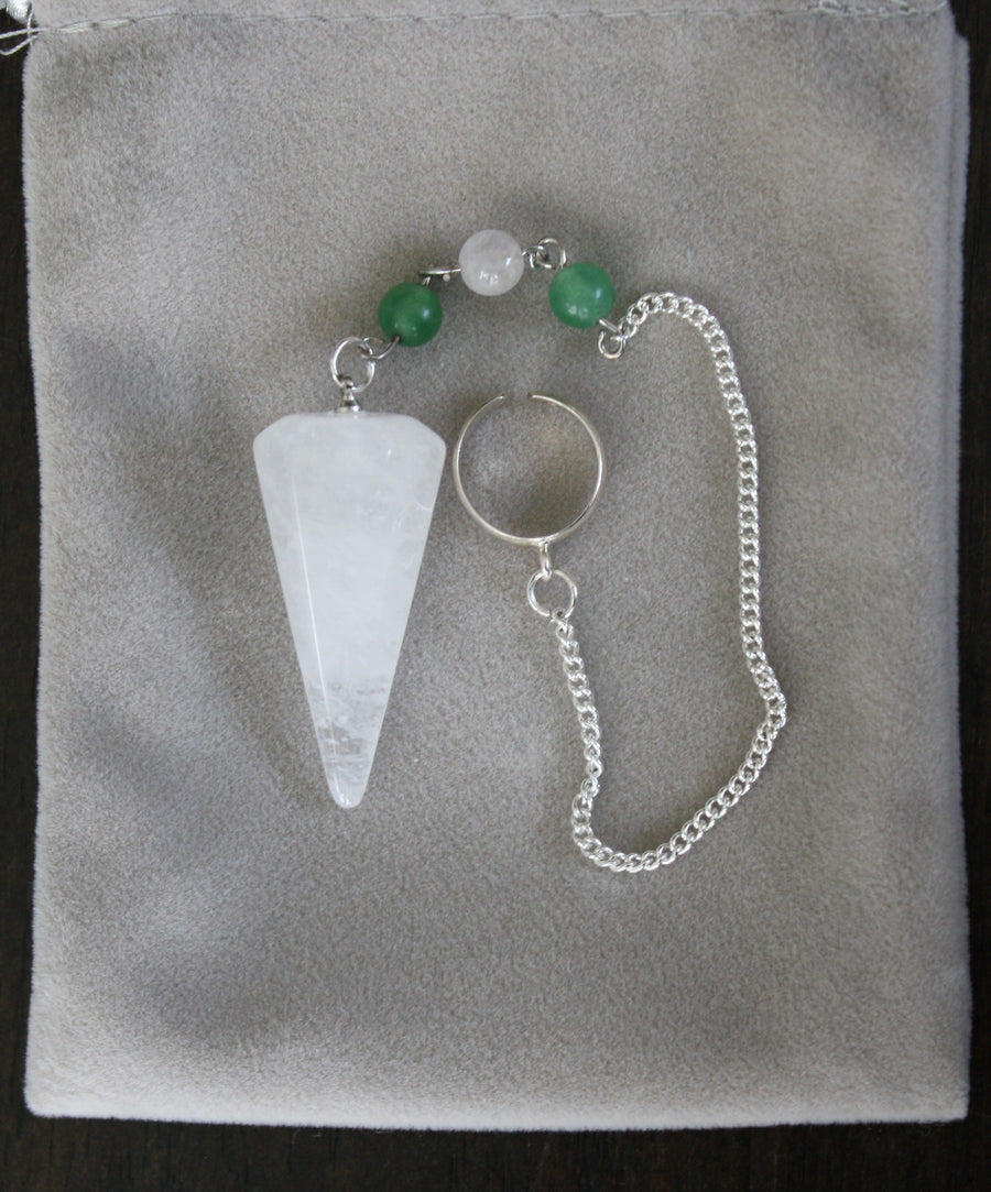 Clear Quartz Beaded