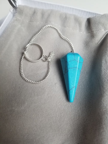 Blue Howlite - Turquoise